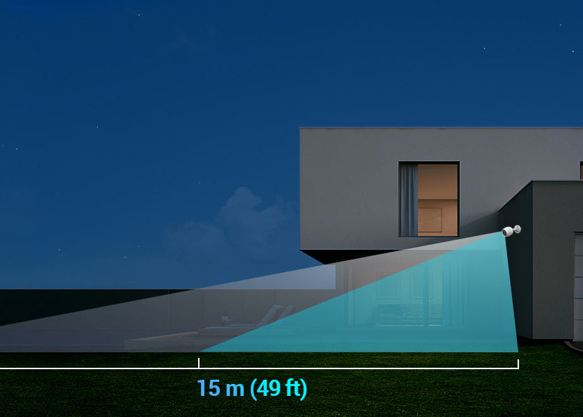 Cámara de vigilancia Wi‑Fi EZVIZ H3c Color – 1080p Full HD – Visión nocturna a color – Defensa activa – IA