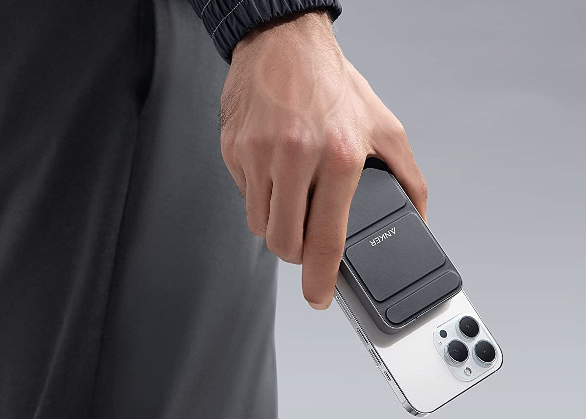 Cargador portátil magnético Anker 622 MagGO – Interstellar Gray – A1614H23