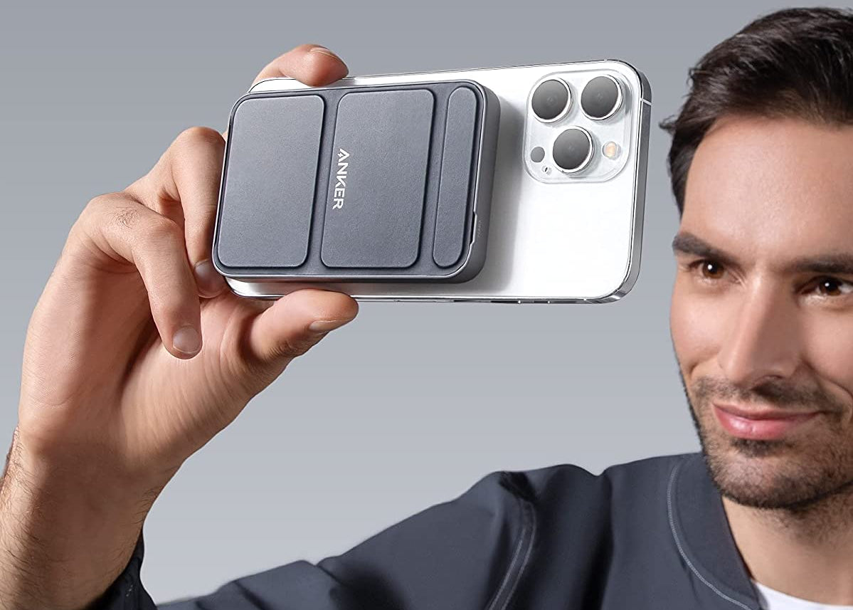 Cargador portátil magnético Anker 622 MagGO – Interstellar Gray – A1614H23