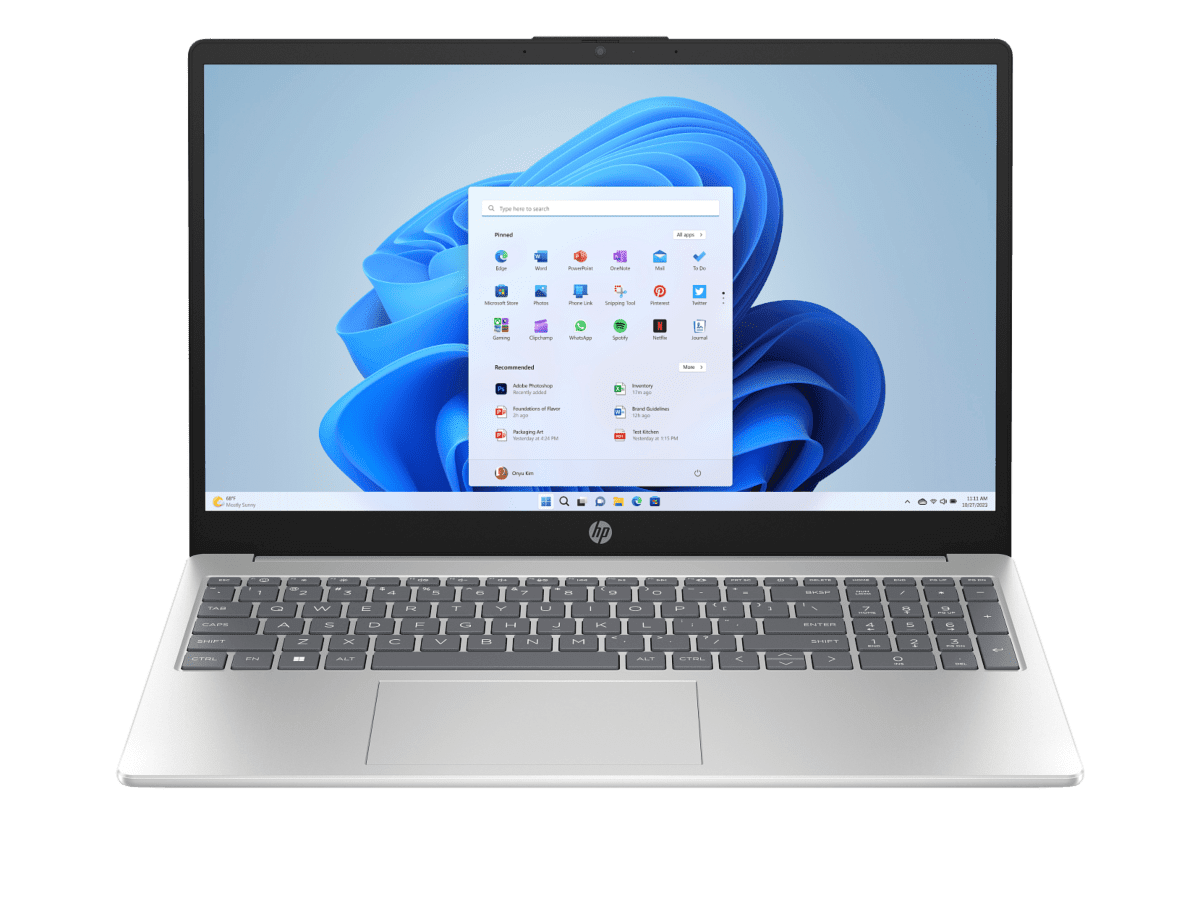 Laptop HP 15‑fc0276la – Ryzen 7 – 16GB RAM – 1TB SSD – Radeon – Windows 11 Home – Plata