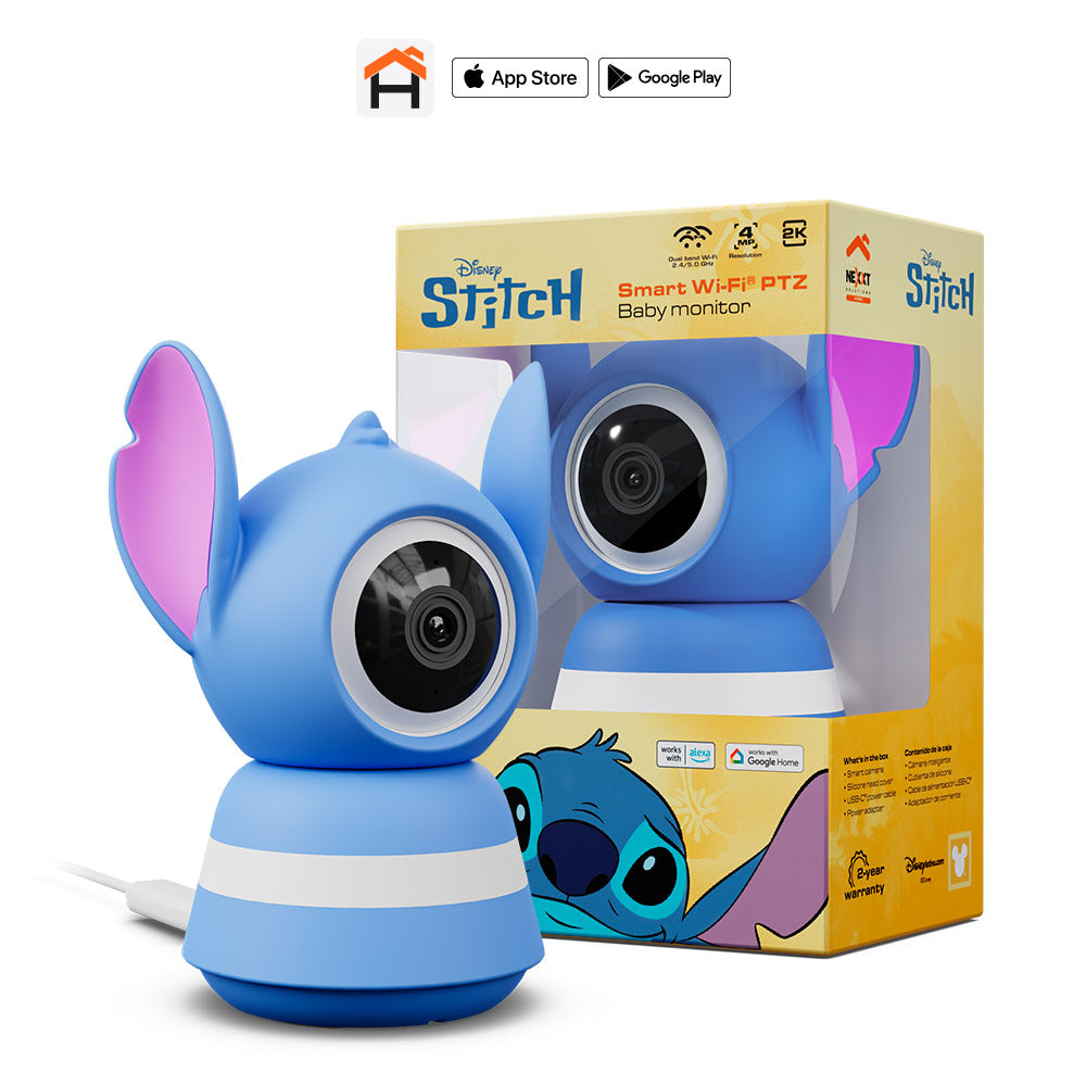Monitor para Bebés Inteligente con diseño de Stitch Nexxt Solutions Home