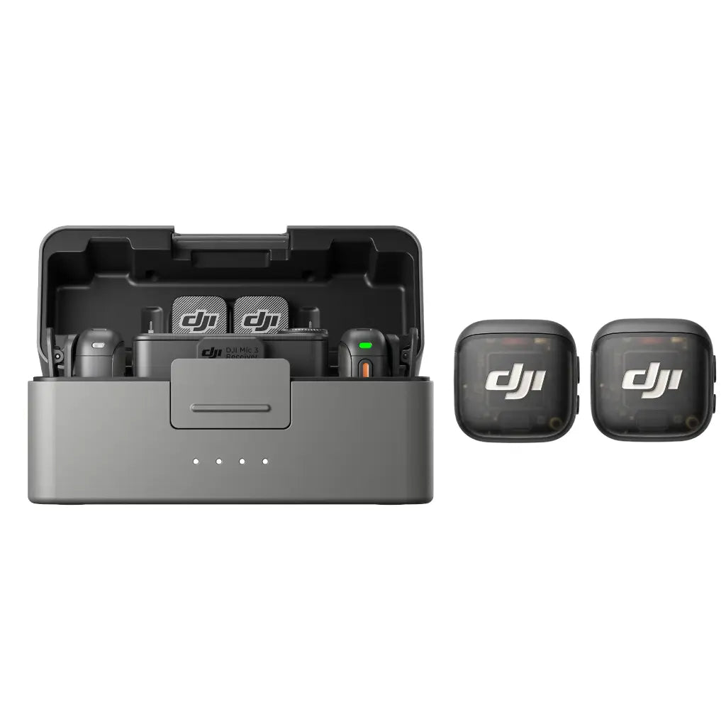 DJI Rec and Replayable Mic – 2.4 GHz / 2 Transmisores / Grabación Interna / USB-C / 150m / CP.RN.00000325.02