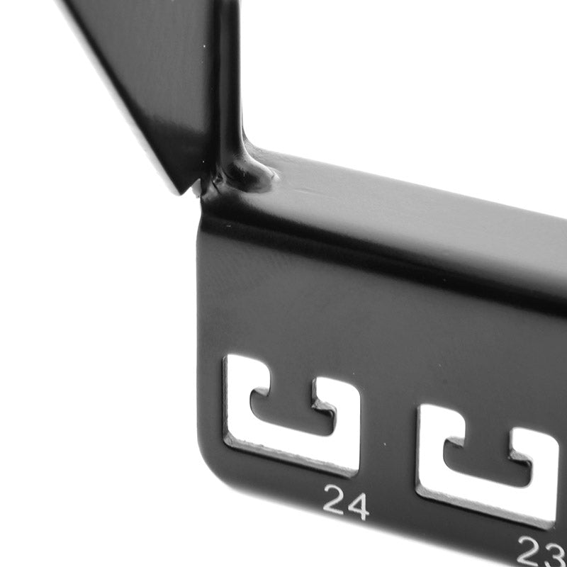 Panel de conexiones modular Nexxt, modelo NAW-PNEL6A24, Cat6A, 24 puertos SFTP, para rack