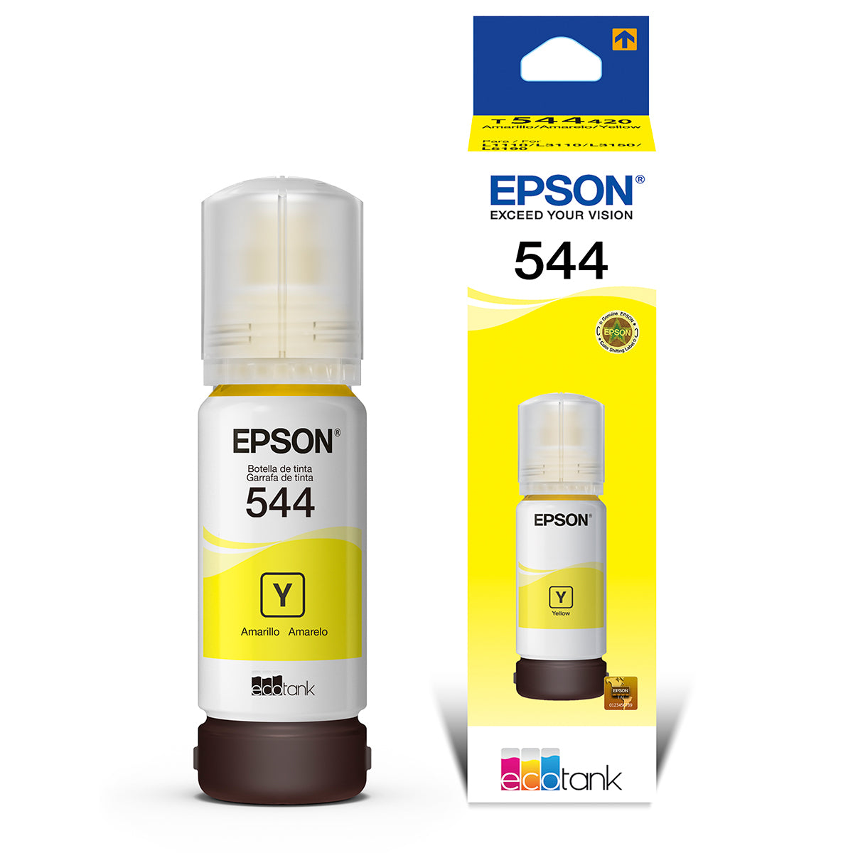 Recarga de Tinta Amarilla Epson 544 - 65 ml