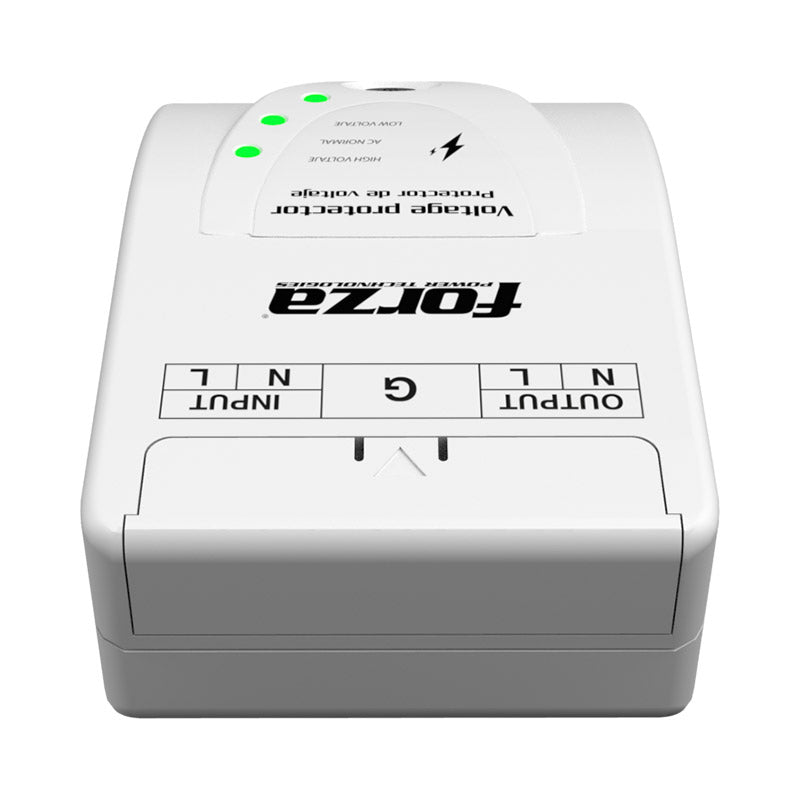 Regulador de Voltaje Forza Zion Montaje Pared 6600VA 1 Toma 220V Timer