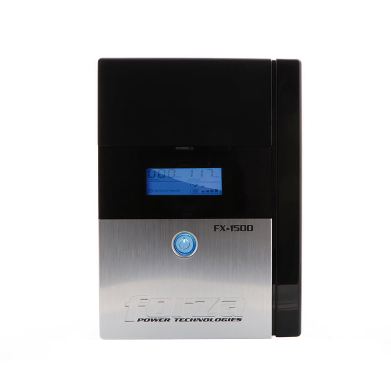 UPS interactivo Forza FX-1500LCD, 1500VA / 840W, 8 tomas, USB, 120V