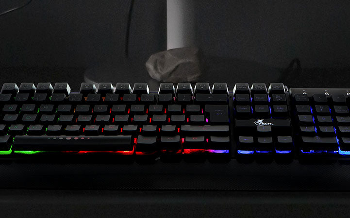 Teclado Gaming Xtech XTK-510S / Español / USB / LED Multicolor