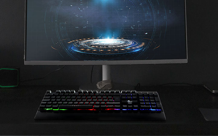 Teclado Gaming Xtech XTK-510S / Español / USB / LED Multicolor