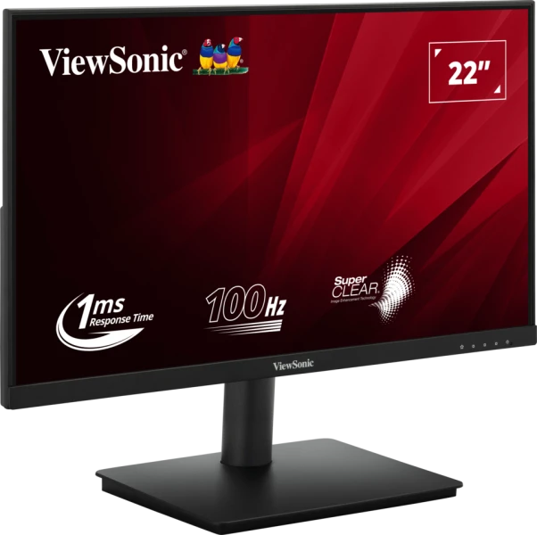 Monitor ViewSonic VA220‑H – 22" Full HD – 100 Hz – HDMI / VGA – Black