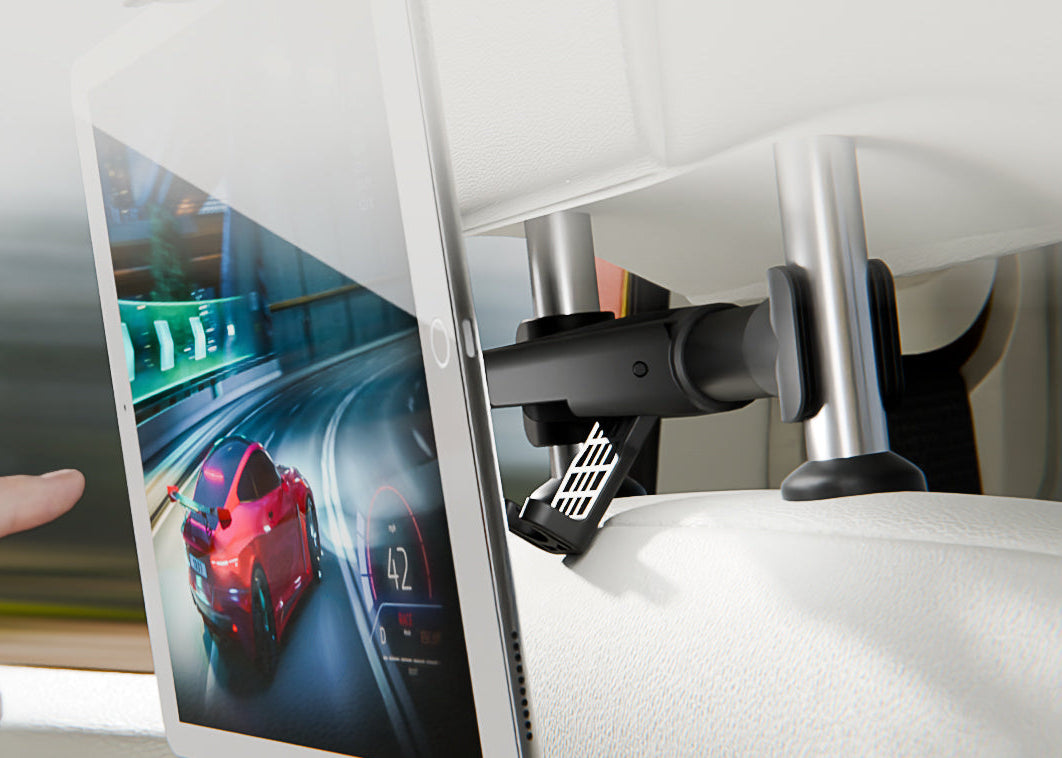 Soporte de Teléfono para Automóvil Klip Xtreme KMH‑250 – Rear Seat con Gancho