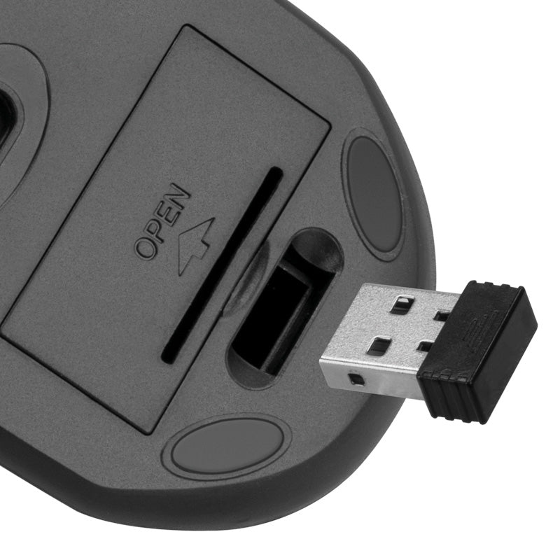 Ratón Inalámbrico Klip Xtreme Vortex 2.4GHz 1600dpi Negro