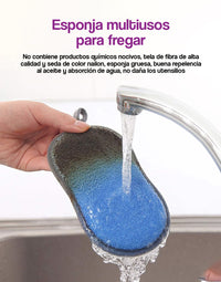 Esponja multiusos para fregar