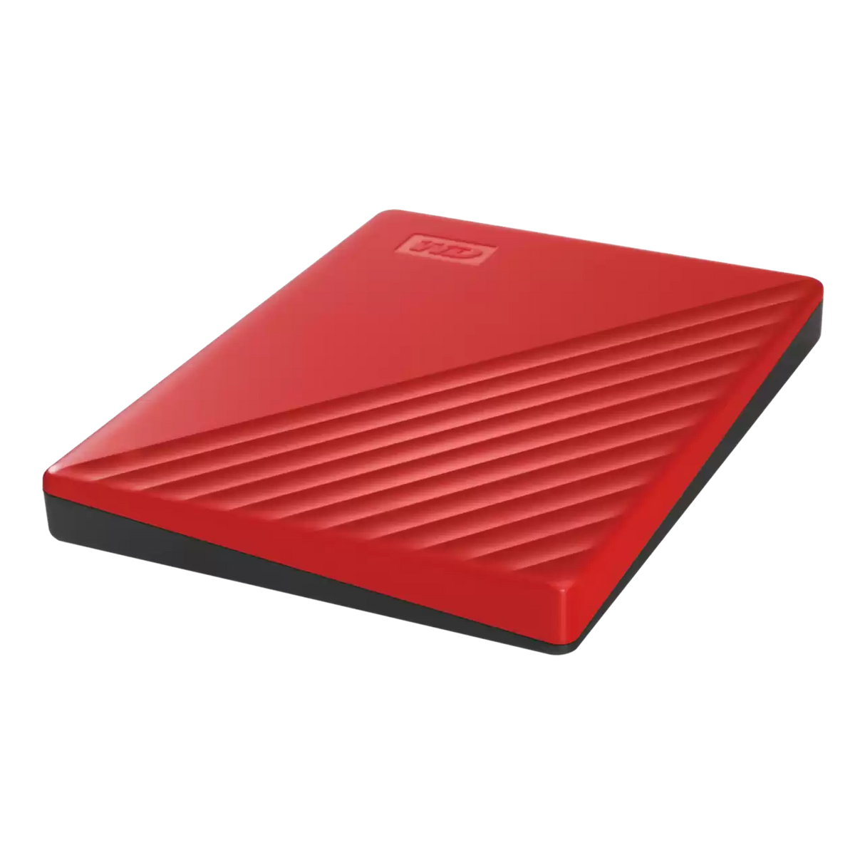 WD My Passport 2TB – Disco Duro Externo Portátil Encriptado – USB 3.2 Gen 1 – Rojo – WDBYVG0020BRD‑WESN
