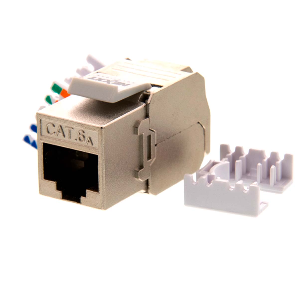 Inserto Modular STP Cat 6a Plata RJ-45 Nexxt