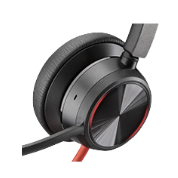 Auriculares Poly Blackwire 8225 – Estéreo, USB-C/A, ANC, Profesionales