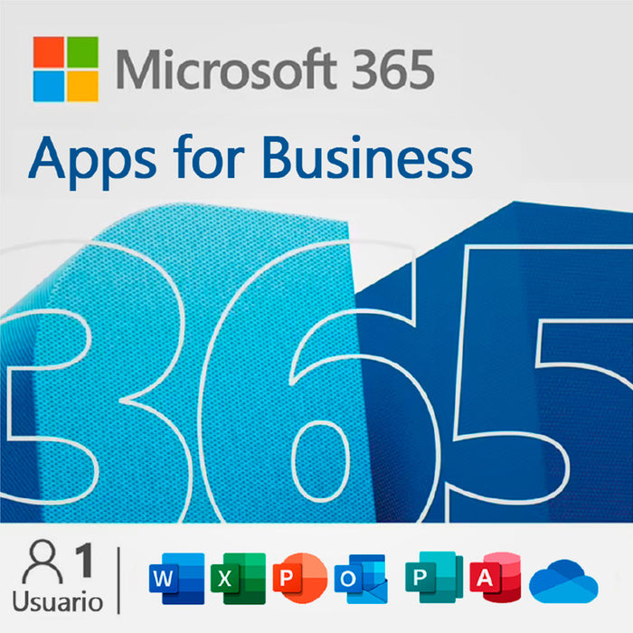 Microsoft 365 Apps for Business | Licencia de Suscripción 1 Año – ESD Multiplataforma – SPP-00005