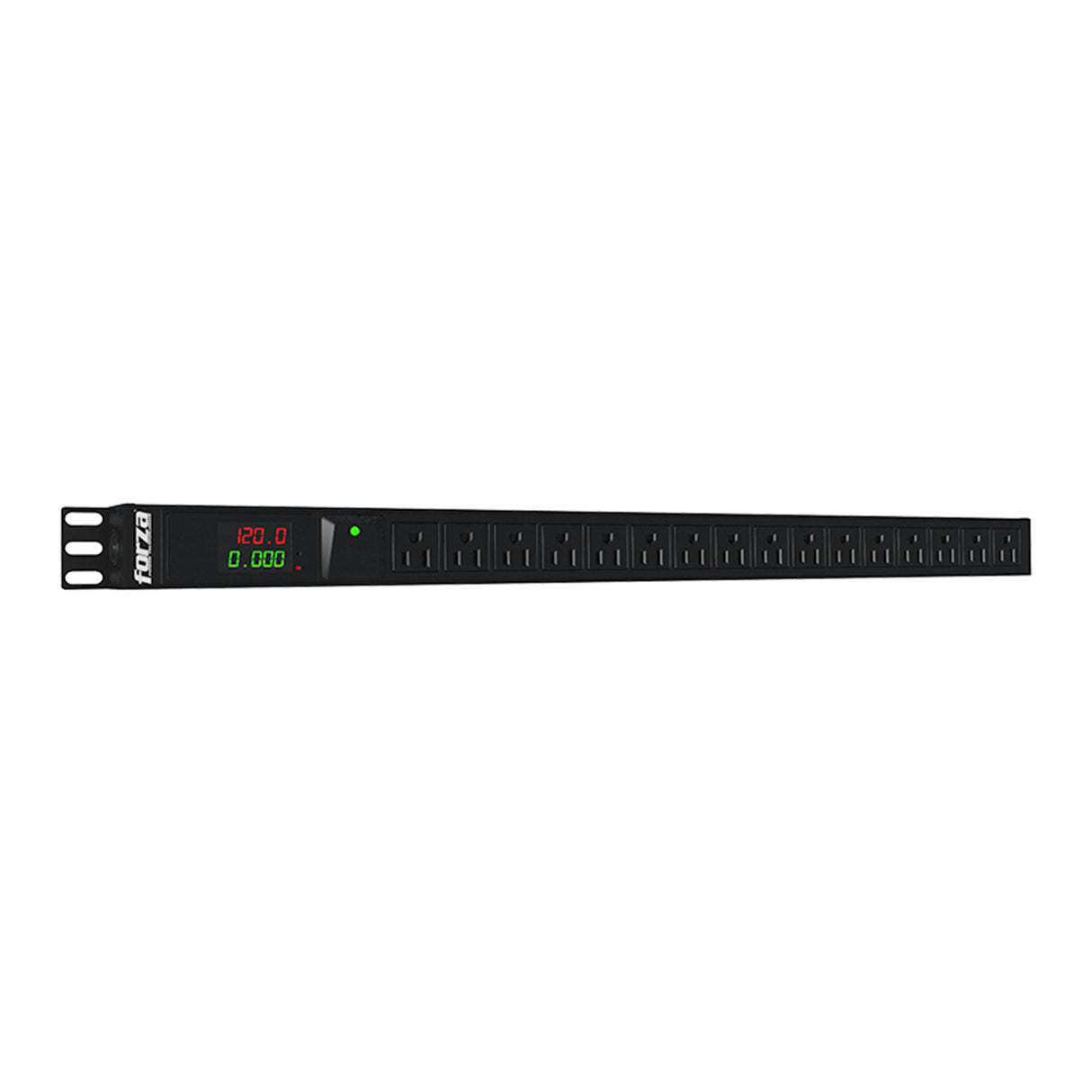 Unidad de Distribución de Energía Forza FPD-1611M0U – Rack / 16 Tomas NEMA / 100–200V / LCD / Protección Total