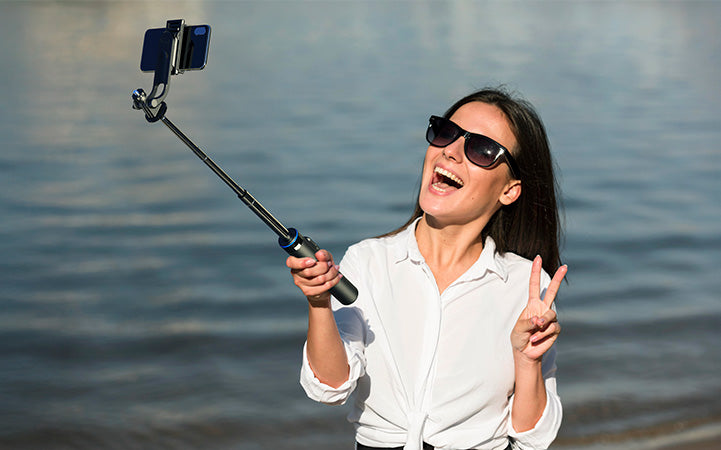 Xtech Snap Flex XSS-211 – Selfie Stick 3-en-1 con Trípode y Bluetooth