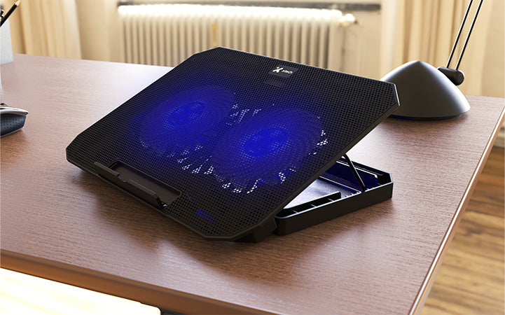 Soporte para Laptop 15.6" Xtech XTA-156 con Ventilador y LED Azul