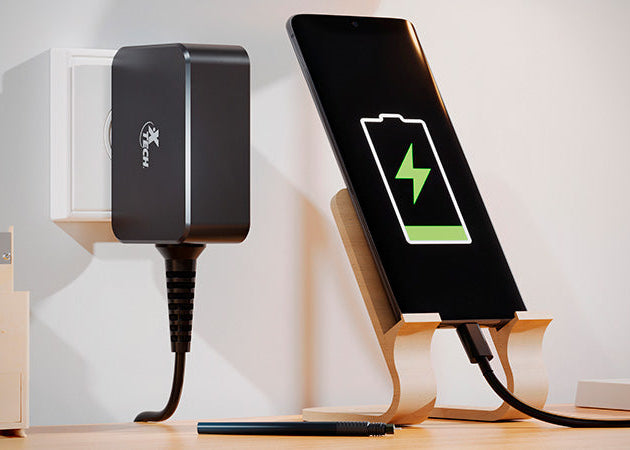 Adaptador de Corriente USB-C GaN 65W Xtech XTC-230