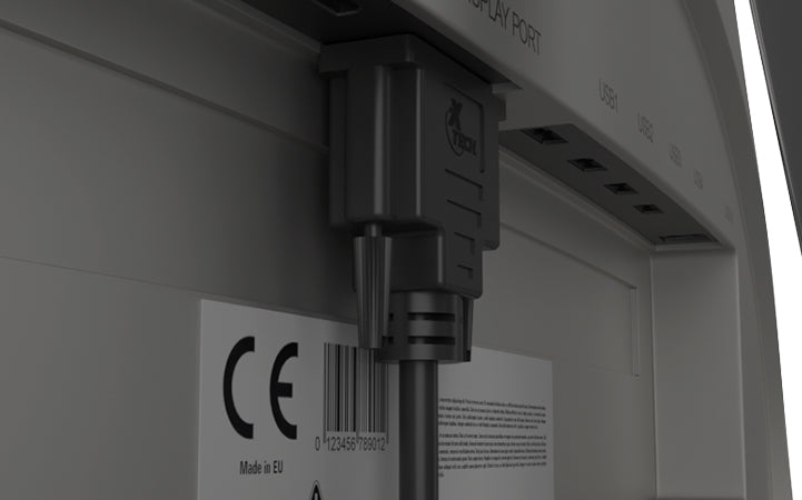 Cable de video - DVI-D macho a DVI-D macho - 1.83 cm - Negro Xtech XTC-328