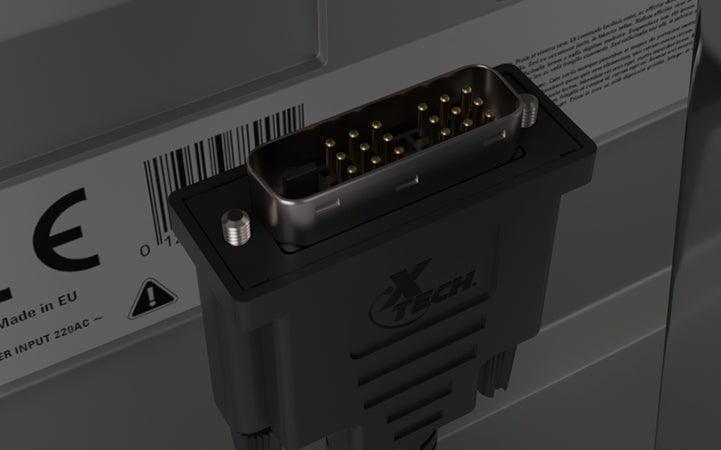 Cable de video - DVI-D macho a DVI-D macho - 1.83 cm - Negro Xtech XTC-328