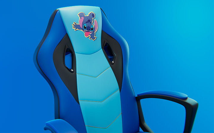 Silla Gamer Disney Stitch Xtech XTF-DC100ST – Diseño Temático / 120kg / PU + PVC