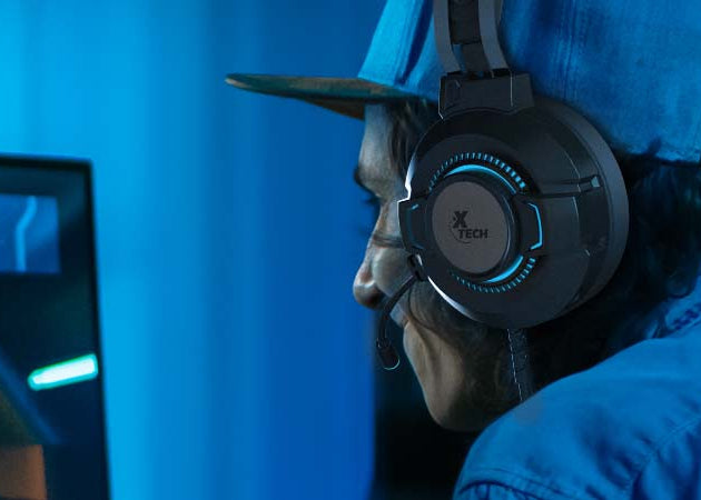 Auriculares Gaming Cableados 3.5mm/USB Xtech XTH-565