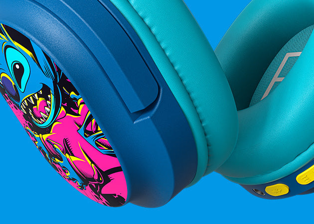 Auriculares Inalámbricos Disney Stitch Xtech XTH-D366ST – Bluetooth v5.3 / Micrófono / Plegables