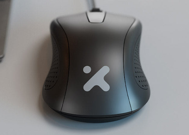 Mouse óptico 3D de 3 botones – Xtech XTM‑206