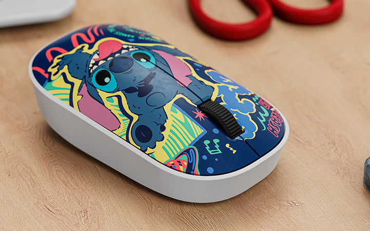 Kit Mouse Inalámbrico con Alfombrilla Disney Stitch Xtech XTM-DKT1ST