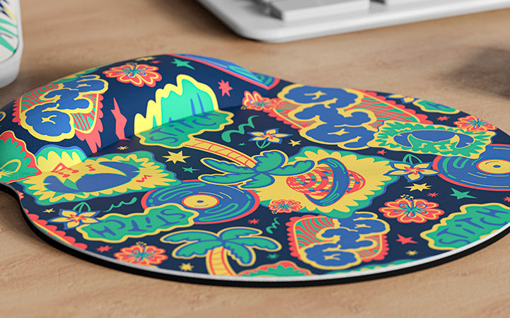 Kit Mouse Inalámbrico con Alfombrilla Disney Stitch Xtech XTM-DKT1ST