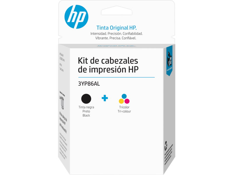 Cabezal de Impresión Tricolor / Negro HP GT Kit – Original – 3YP86AL