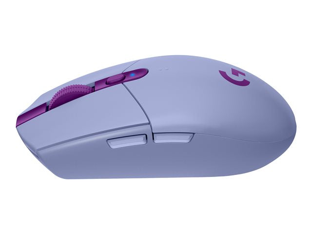 Mouse Inalámbrico Gaming Logitech G G305 / Lila / Sensor HERO / LIGHTSPEED