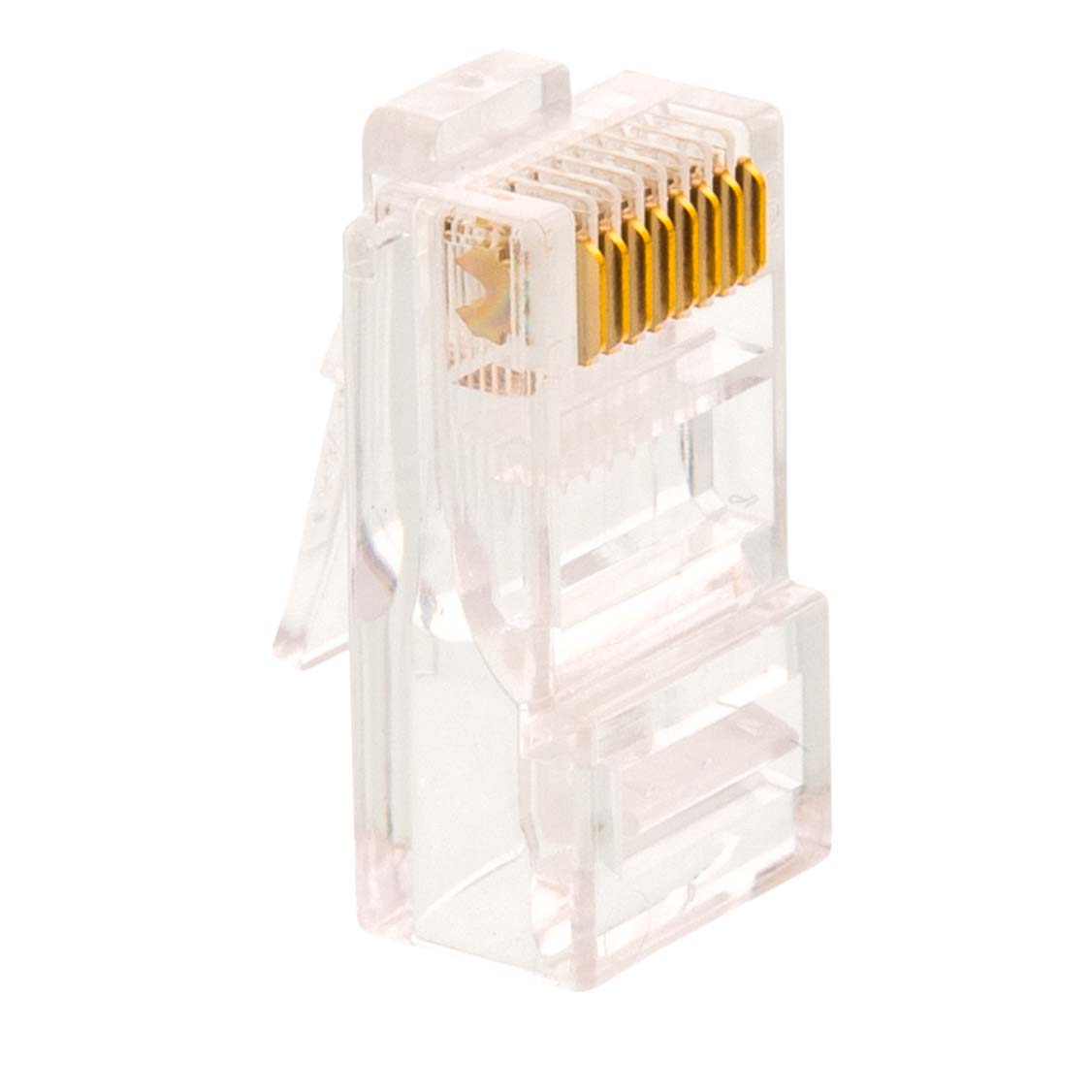 onector Modular RJ45 Nexxt Solutions Infrastructure – AW102NXT04 – Cat5e – 30µ/50µ – Bolsa 100 unidades