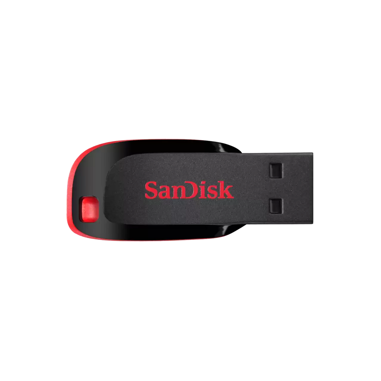 SanDisk Cruzer Blade – Unidad Flash USB 128GB, Negro/Rojo, SDCZ50-128G-B35