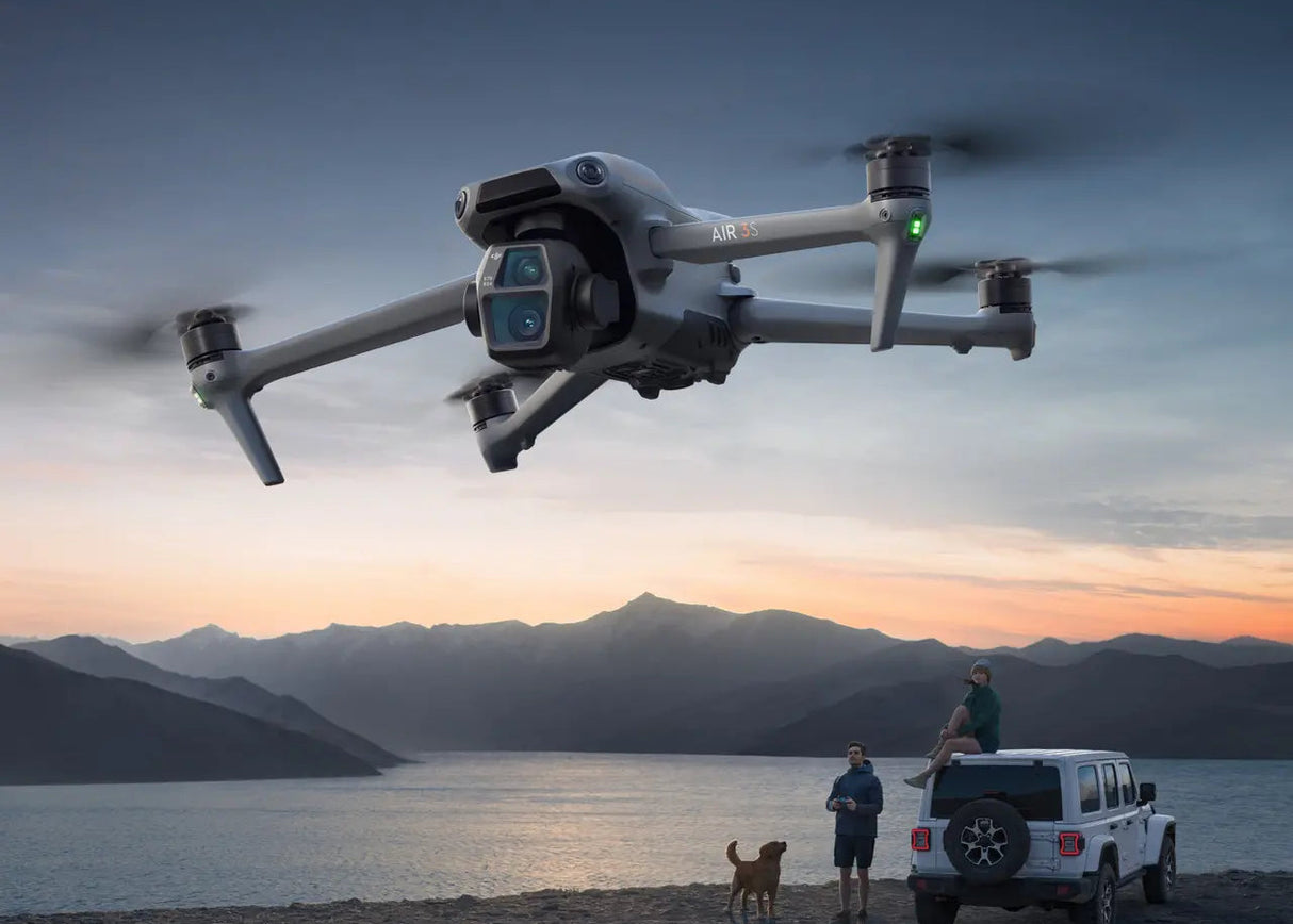 Drone DJI Air 3S – con Control DJI RC-N3, 6941565989949