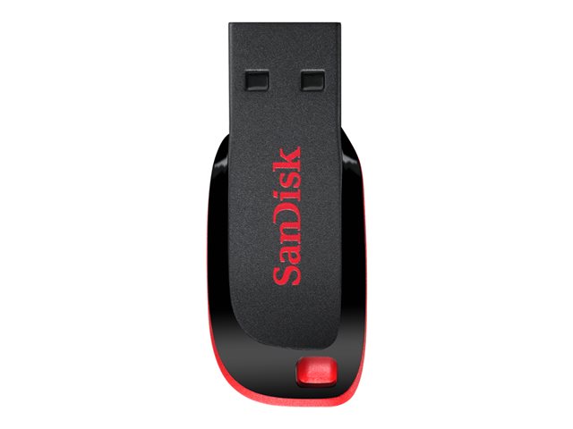 Unidad Flash USB SanDisk Cruzer Blade 64GB USB 2.0 Negro/Rojo