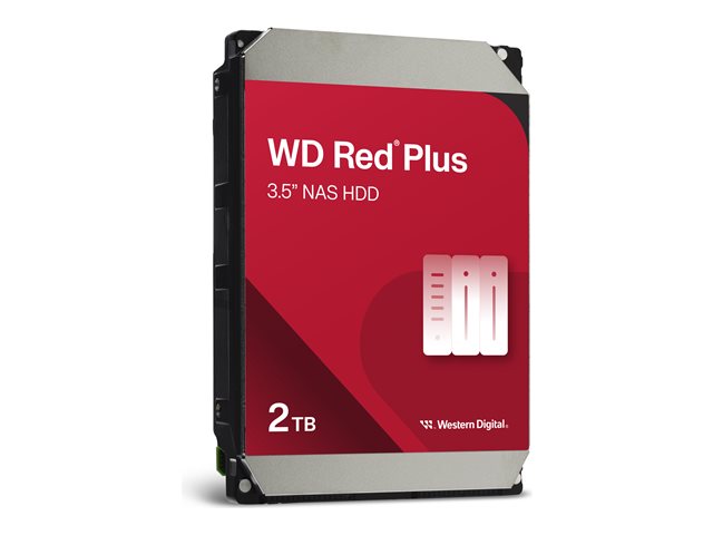 Disco Duro Interno WD Red 2TB – 3.5" / SATA / 5400 RPM / 64MB Cache – WD20EFPX