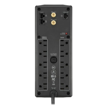 UPS APC Back-UPS Pro BX1350M-LM60, 1350VA / 810W, torre compacta, LCD, 10 tomas