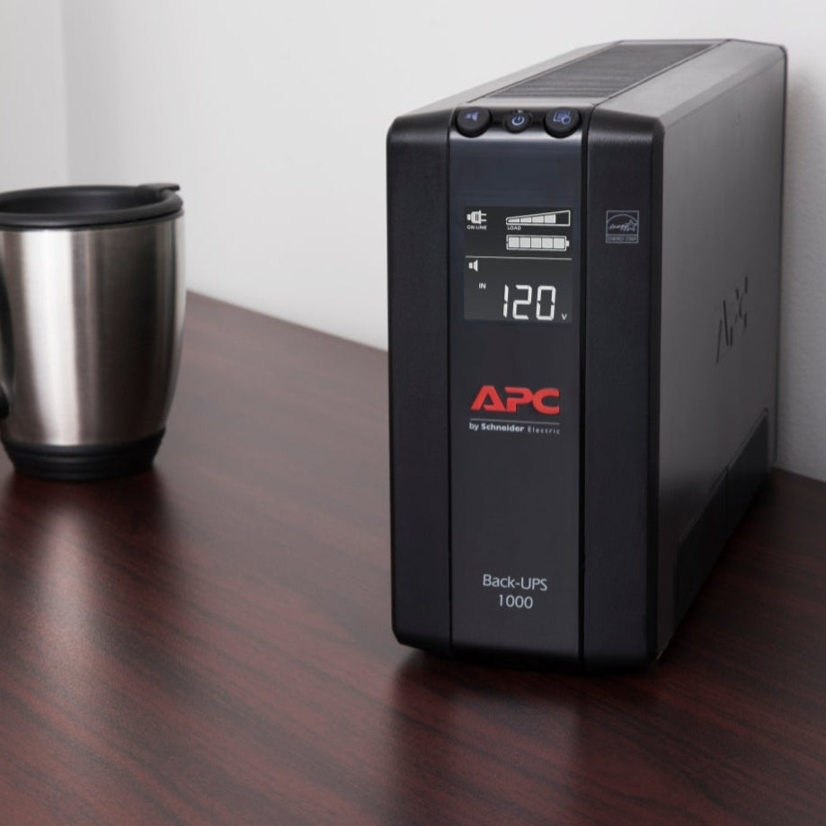Back-UPS Pro APC BX1000M – Energía Segura 1000VA (BX1000M-LM60)