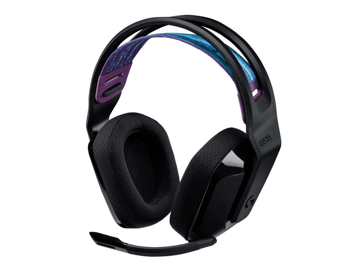 Auriculares Logitech G535 Lightspeed – Gaming Wireless, 33 horas, Certificado Discord, Negros