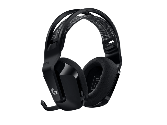 Auriculares Gaming Inalámbricos RGB 7.1 Logitech G733 LIGHTSPEED Negros 981-000863