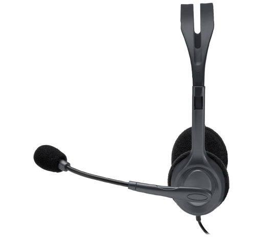 Auriculares Logitech Stereo H111 – On-Ear, Cableados 3.5 mm, Sonido Estéreo