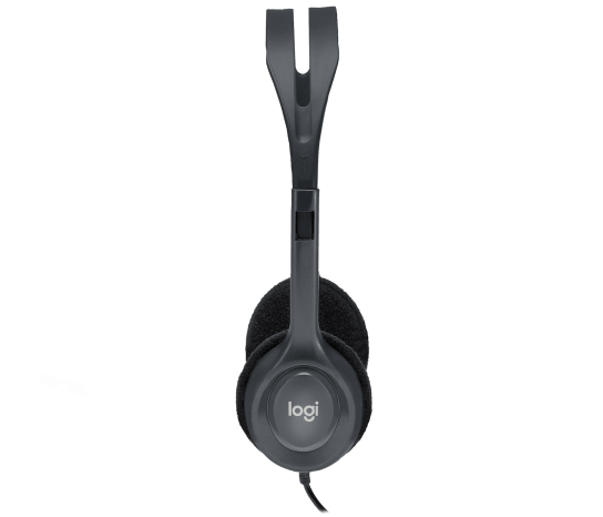 Auriculares Logitech Stereo H111 – On-Ear, Cableados 3.5 mm, Sonido Estéreo