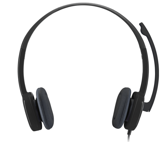 Auriculares Logitech Stereo H151 – On-Ear, Cableados, Micrófono Bidireccional