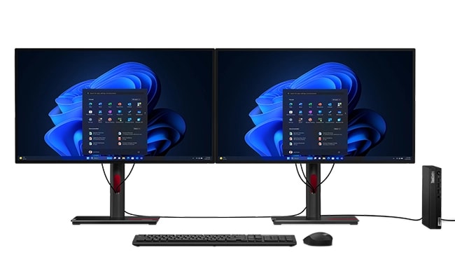 CPU compacto profesional Lenovo ThinkCentre M70q con i7 y 512 GB SSD