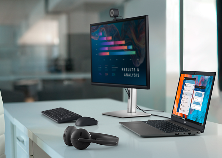 Auriculares Dell WL3024 – Inalámbricos, Micrófono Integrado, Conferencias y Oficina