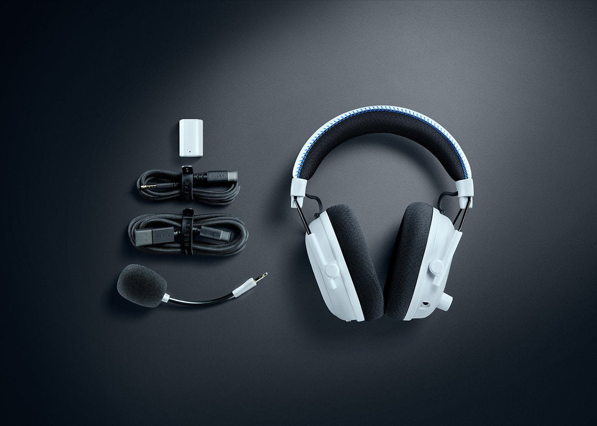 Audífonos Gamer Inalámbricos Razer BlackShark V3 Pro – PlayStation – ANC + THX Spatial Audio – Blancos