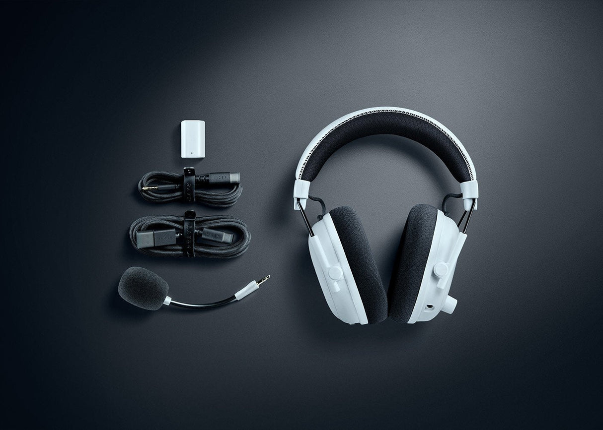 Audífonos Gamer Inalámbricos – Razer BlackShark V3 Pro – Esports – ANC + THX Spatial Audio – Blancos